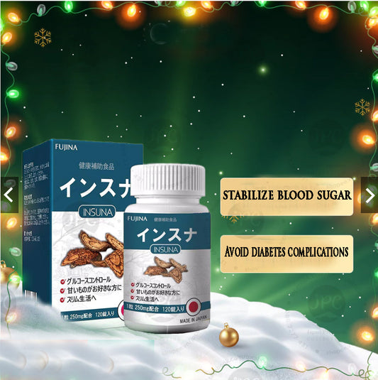 Functional foods that support diabetes treatment, reduce the risk of diabetes complications. MADE IN JAPAN